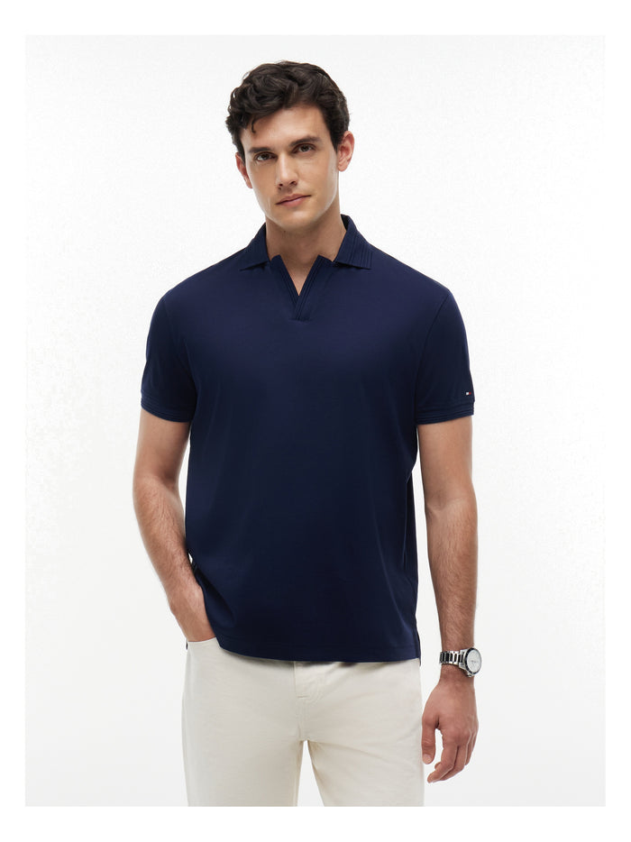 TOMMY HILFIGER Collar Intrest Inter Reg Polo Carbon Navy - image 2