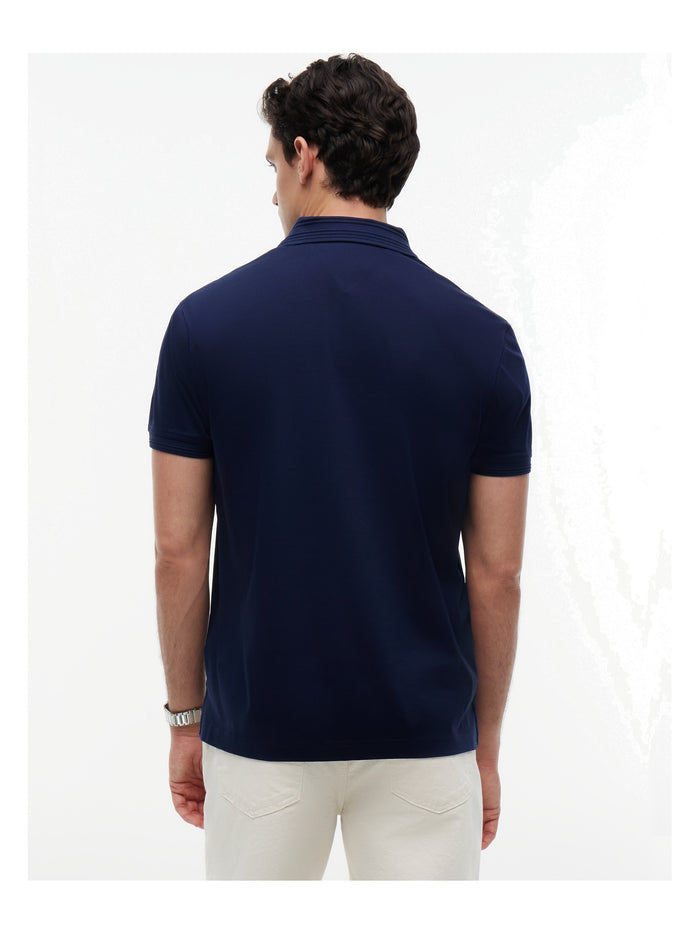 TOMMY HILFIGER Collar Intrest Inter Reg Polo Carbon Navy - image 5