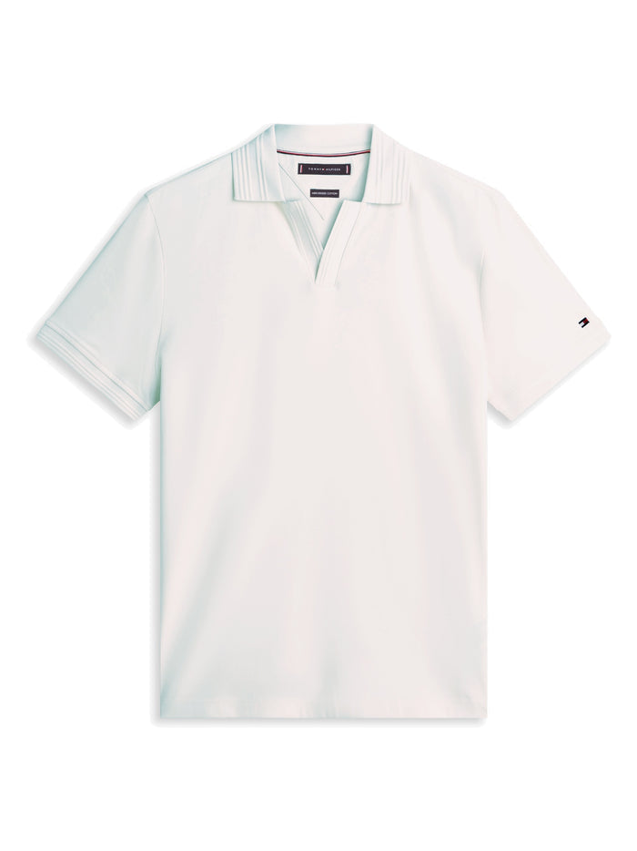 TOMMY HILFIGER Collar Intrest Inter Reg Polo Ivory Petal