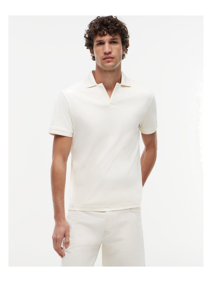 TOMMY HILFIGER Collar Intrest Inter Reg Polo Ivory Petal - image 2