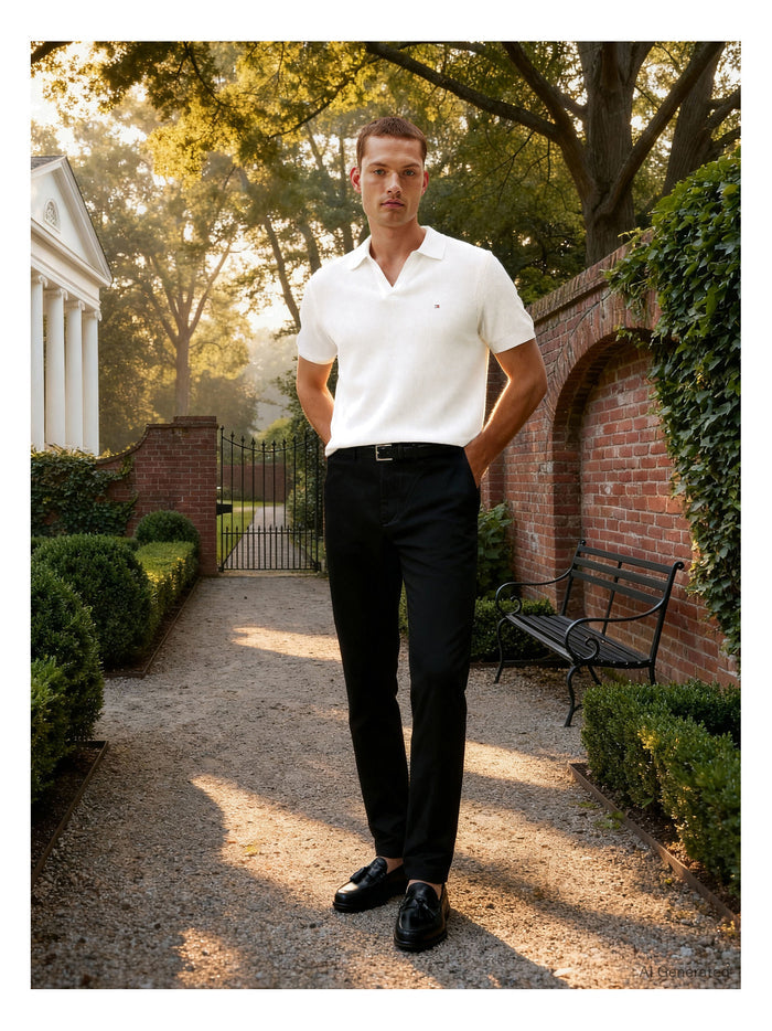 TOMMY HILFIGER Core Harlem Essential Twill Black - image 6