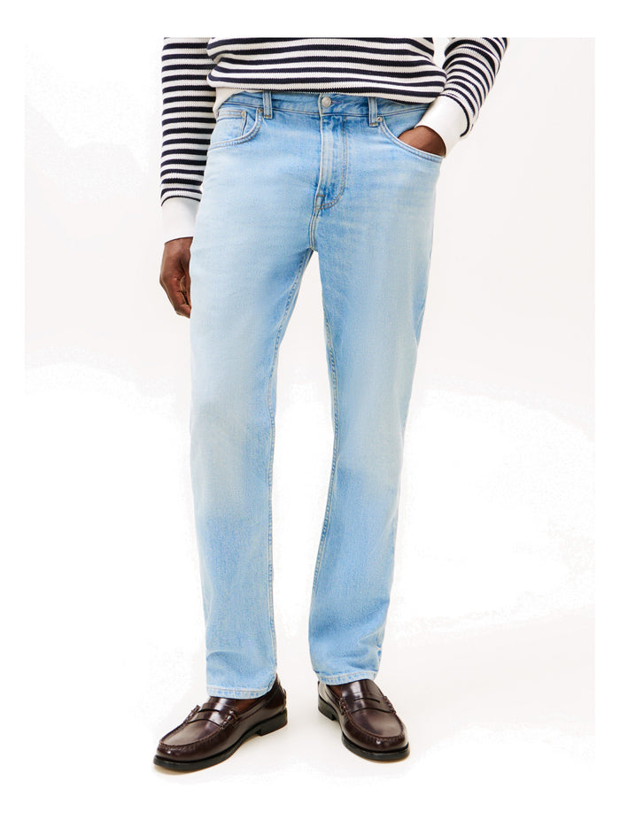 TOMMY HILFIGER Slim Straight Denton Heron Blue Heron Blue - image 3