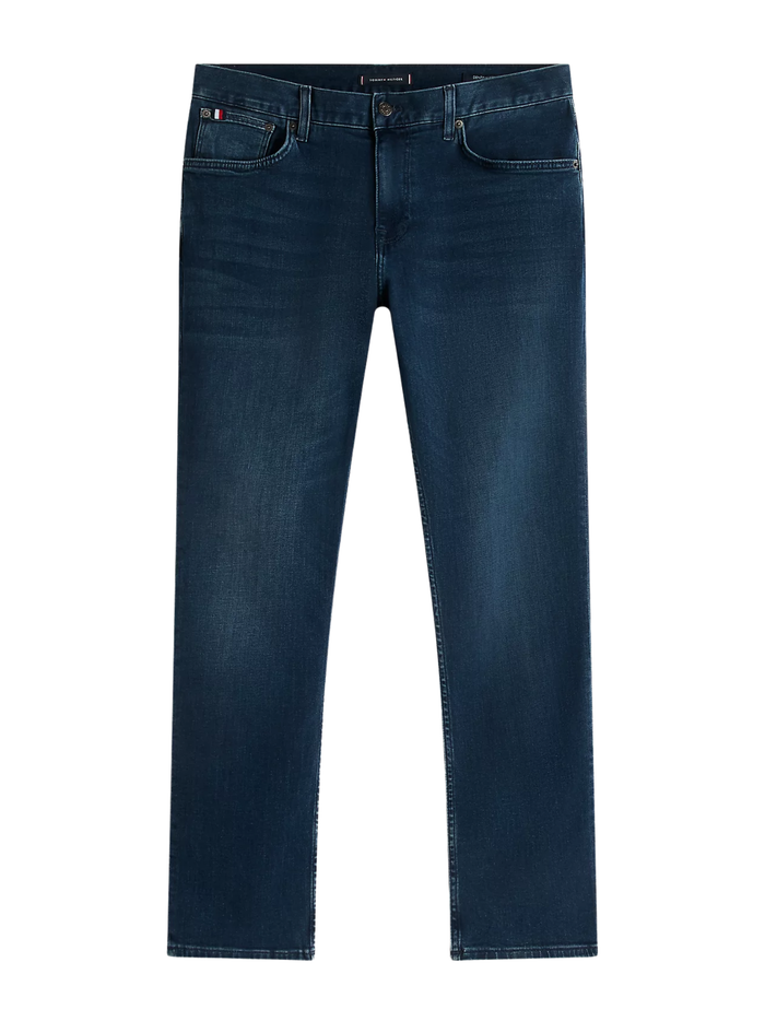 TOMMY HILFIGER Denton Slim Straight Faded Jeans Tinted Blue