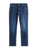TOMMY HILFIGER Denton Slim Straight Whiskered Jeans Dark Blue