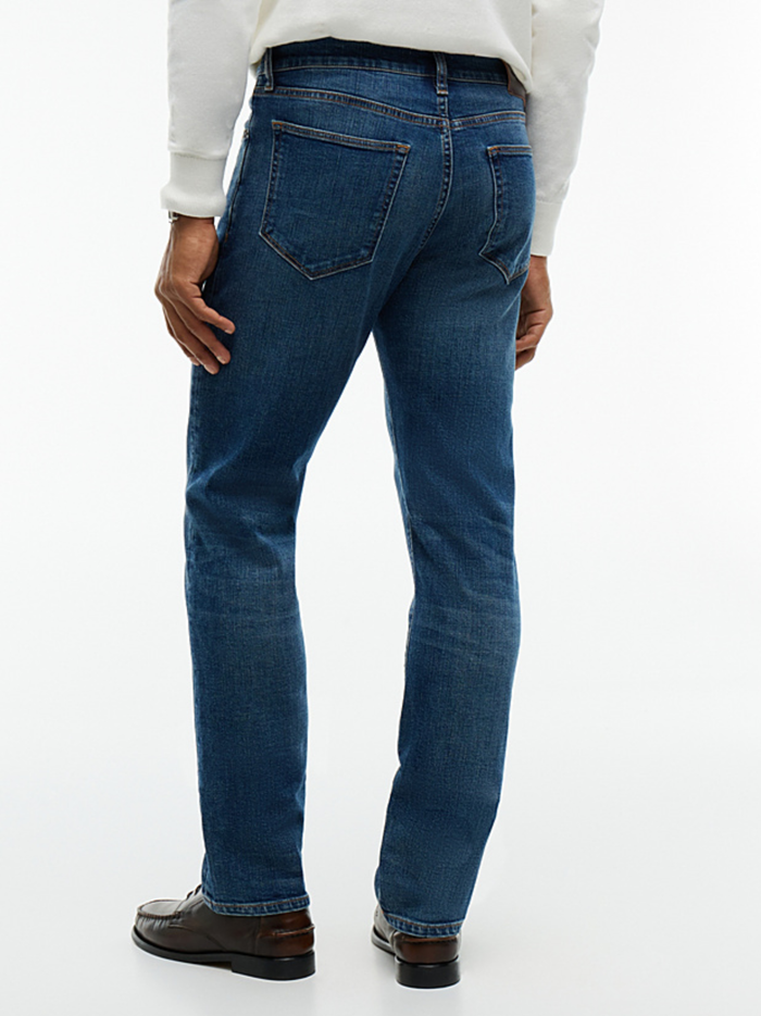TOMMY HILFIGER Denton Slim Straight Whiskered Jeans Jones Blue