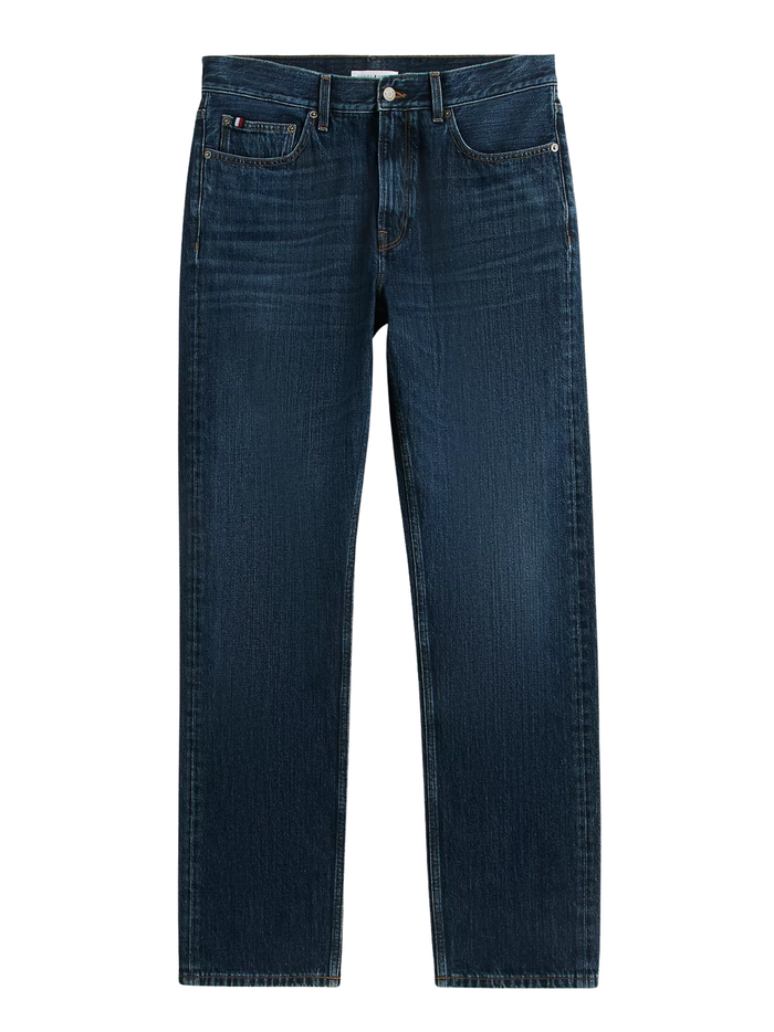TOMMY HILFIGER Dover Regular Straight Whiskered Jeans Wood Indigo