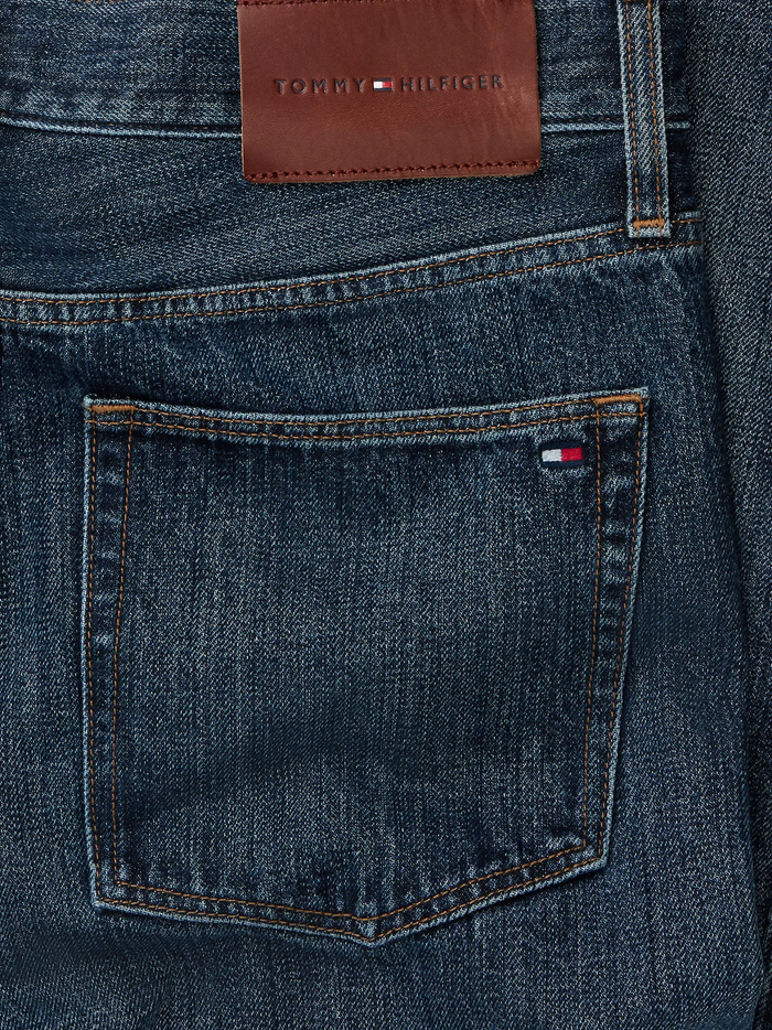 TOMMY HILFIGER Dover Regular Straight Whiskered Jeans Wood Indigo