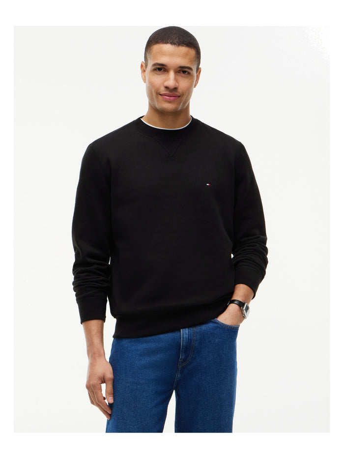 TOMMY HILFIGER Essential Fleece Crewneck Black - image 2