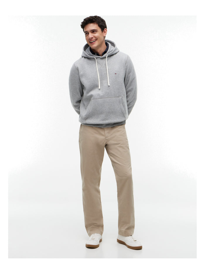 TOMMY HILFIGER Essential Fleece Hoody Medium Grey Heather - image 3
