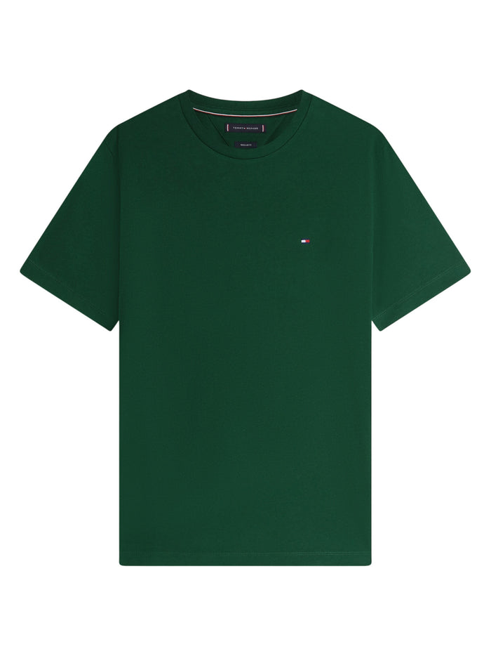 TOMMY HILFIGER Ess Seasonal Reg Fit Solid Tee Nocturnal Green