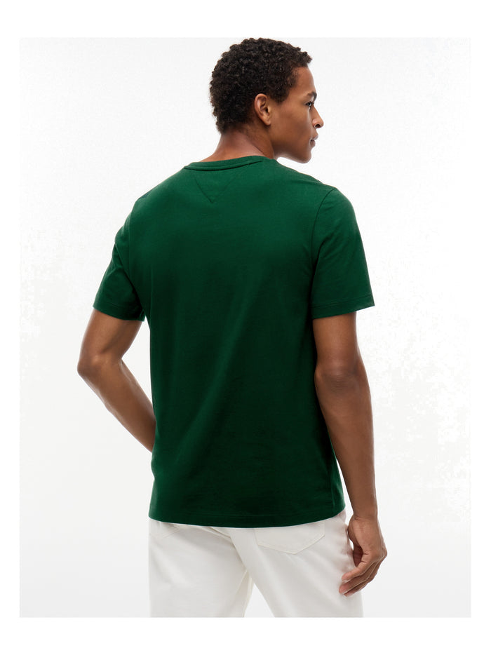 TOMMY HILFIGER Ess Seasonal Reg Fit Solid Tee Nocturnal Green - image 5