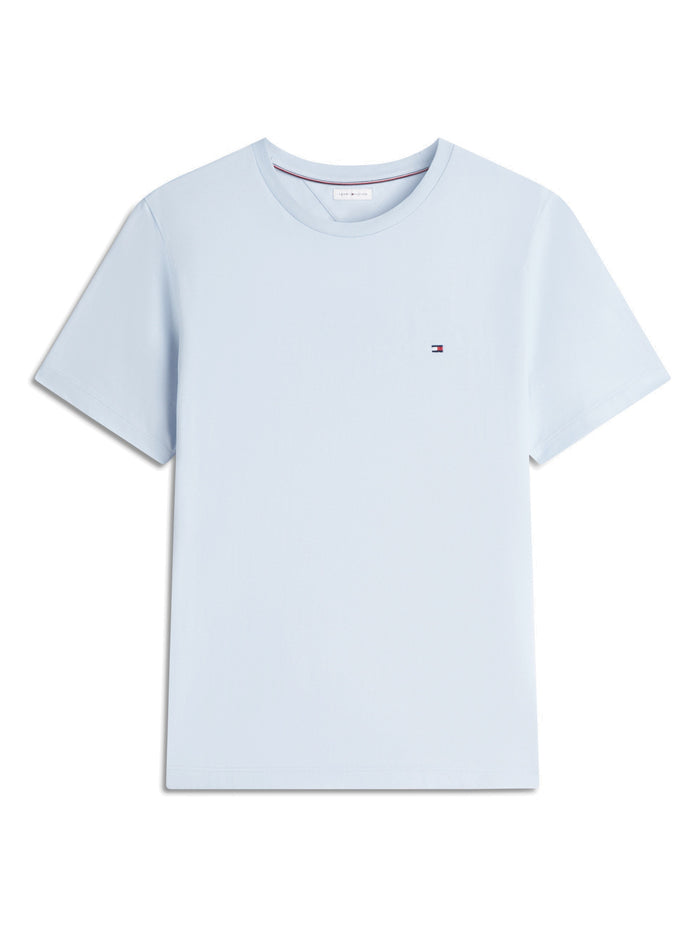 TOMMY HILFIGER Ess Seasonal Reg Fit Solid Tee Breezy Blue - image 7