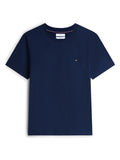 TOMMY HILFIGER Ess Seasonal Reg Fit Solid Tee Carbon Navy - image 6