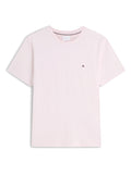 TOMMY HILFIGER Ess Seasonal Reg Fit Solid Tee Pink Lily - image 7