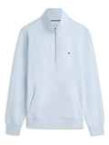 TOMMY HILFIGER Essential Terry New 1/4 Zip Breezy Blue - image 6