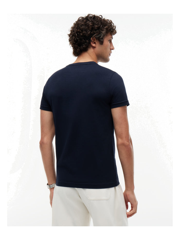 TOMMY HILFIGER Core Stretch Slim C-Neck Tee Desert Sky - image 5