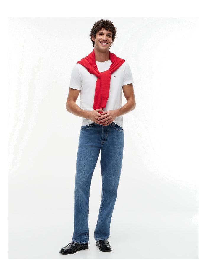 TOMMY HILFIGER Core Stretch Slim C-Neck Tee White - image 3