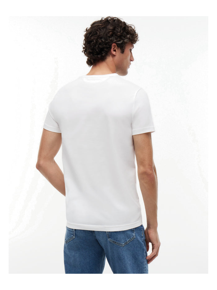 TOMMY HILFIGER Core Stretch Slim C-Neck Tee White - image 5