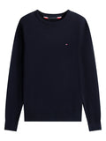 TOMMY HILFIGER Core Essential Cotton Crew Neck Desert Sky