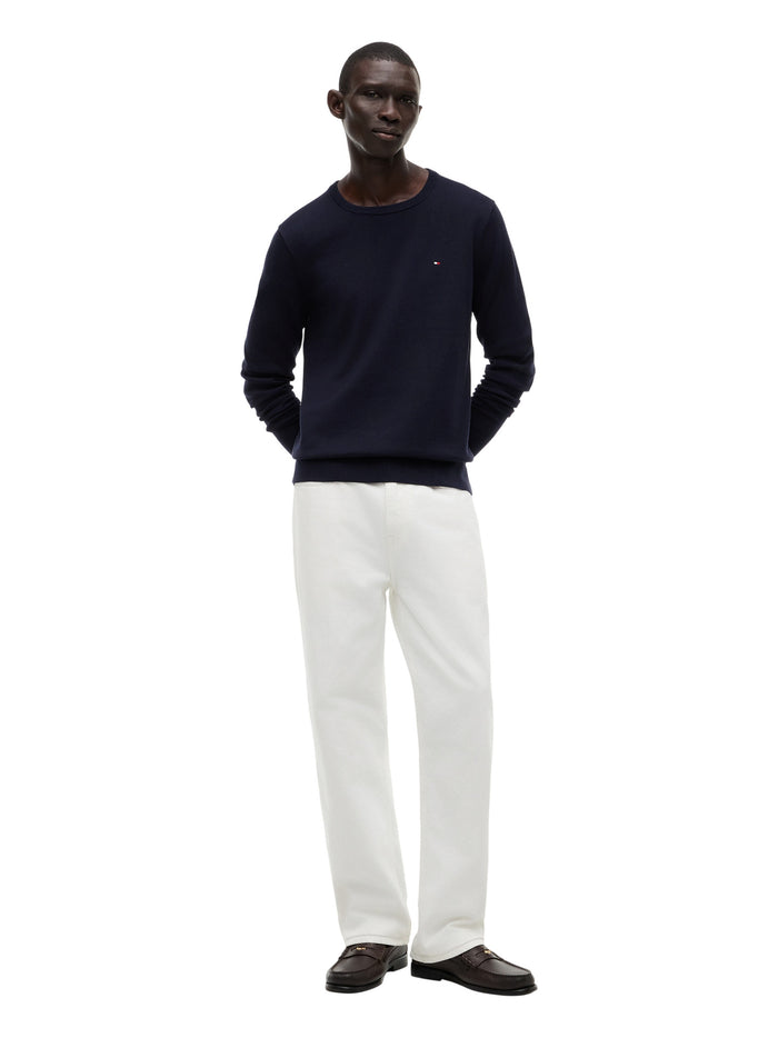 TOMMY HILFIGER Core Essential Cotton Crew Neck Desert Sky - image 3