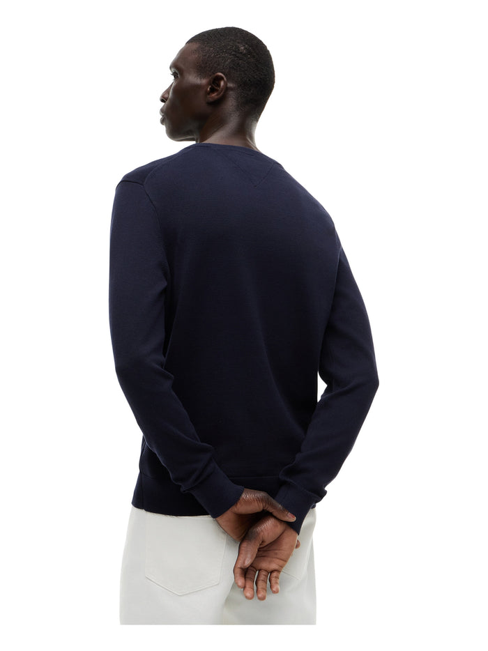 TOMMY HILFIGER Core Essential Cotton Crew Neck Desert Sky - image 5