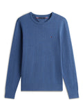 TOMMY HILFIGER Essential Ssnl Cotton Crew Neck Aegean Sea Heather