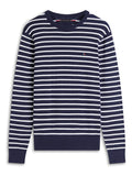 TOMMY HILFIGER Essential Ssnl Cotton Crew Neck Desert Sky/Ivory Petal