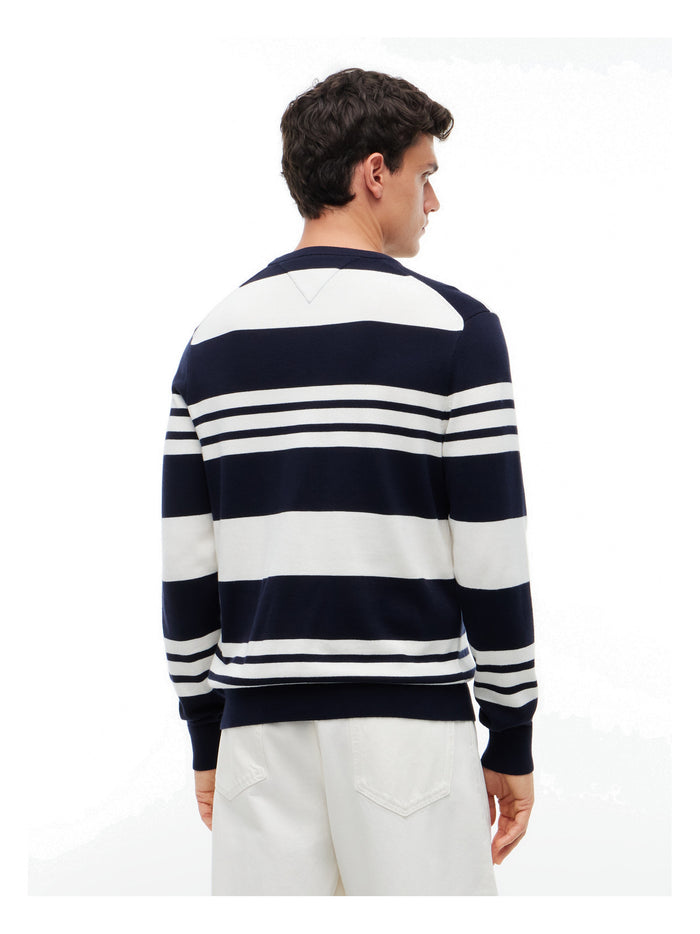 TOMMY HILFIGER Essential Ssnl Cotton Crew Neck Desert Sky/Ivory Petal - image 5