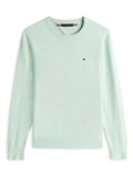 TOMMY HILFIGER Essential Ssnl Cotton Crew Neck Minty Essence Heather