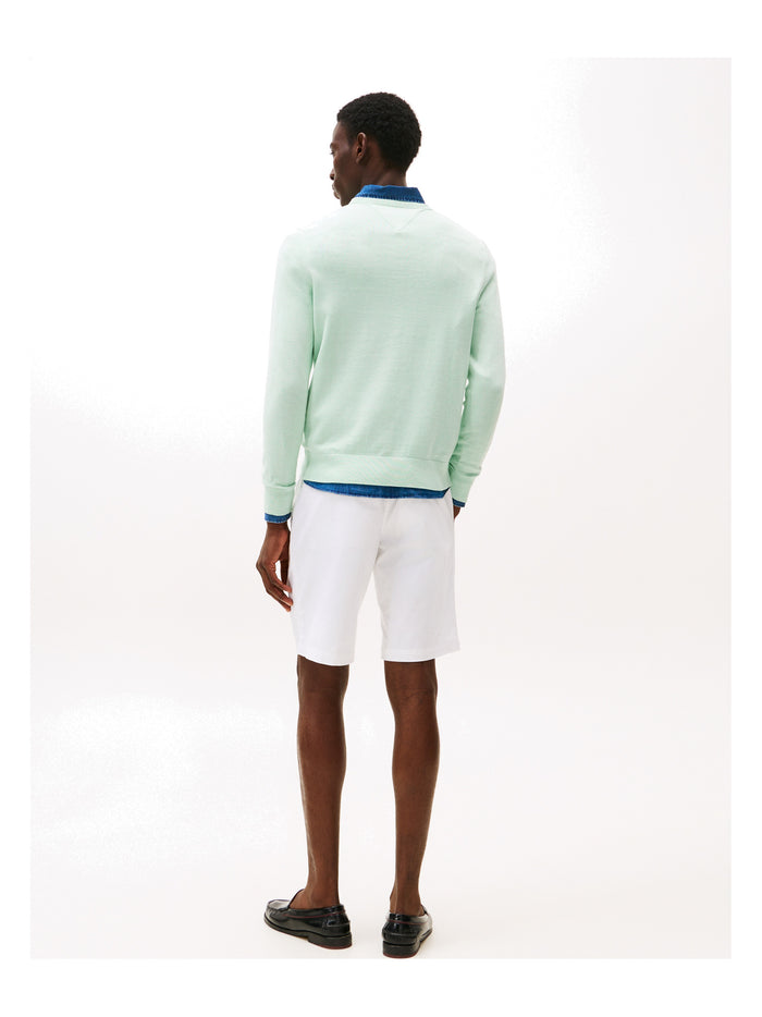 TOMMY HILFIGER Essential Ssnl Cotton Crew Neck Minty Essence Heather - image 5