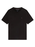 TOMMY HILFIGER Essential Reg Fit Solid Tee Black