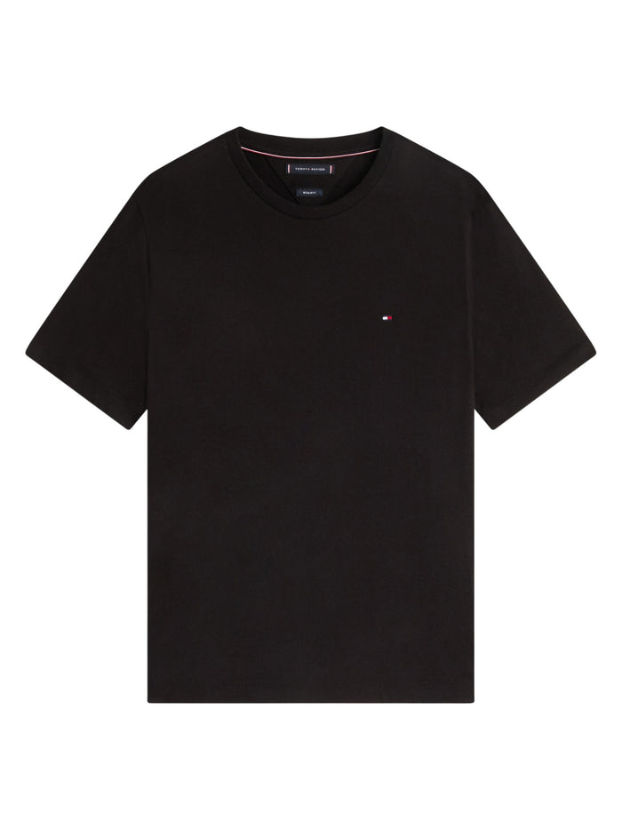 TOMMY HILFIGER Essential Reg Fit Solid Tee Black