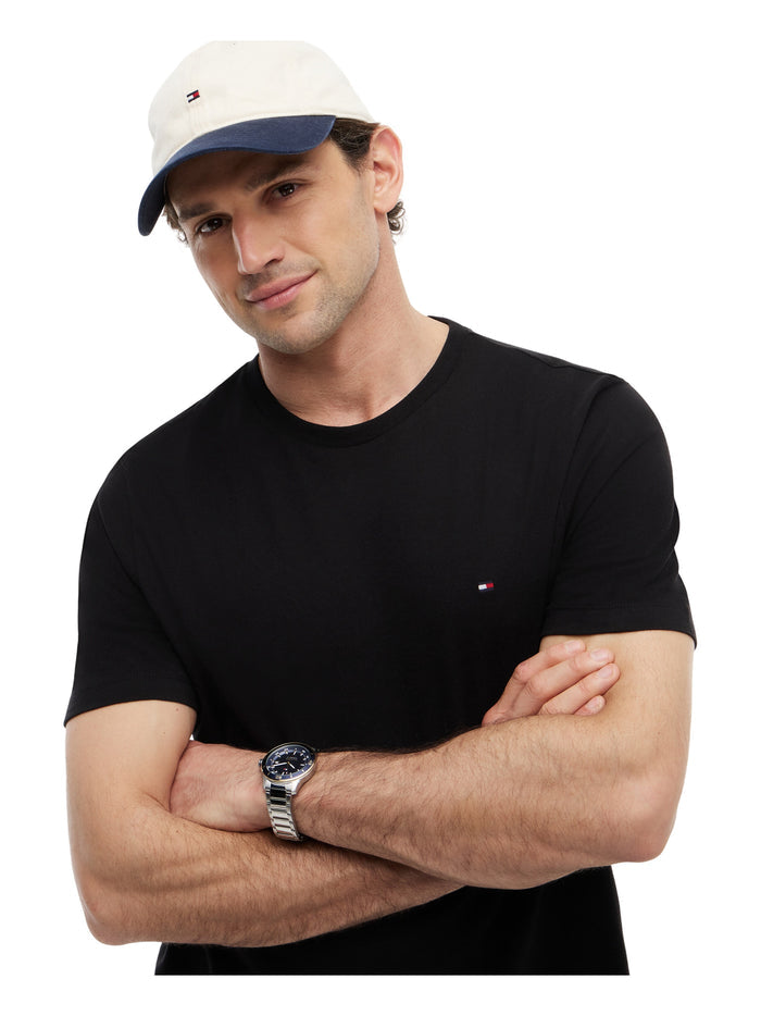TOMMY HILFIGER Essential Reg Fit Solid Tee Black - image 4