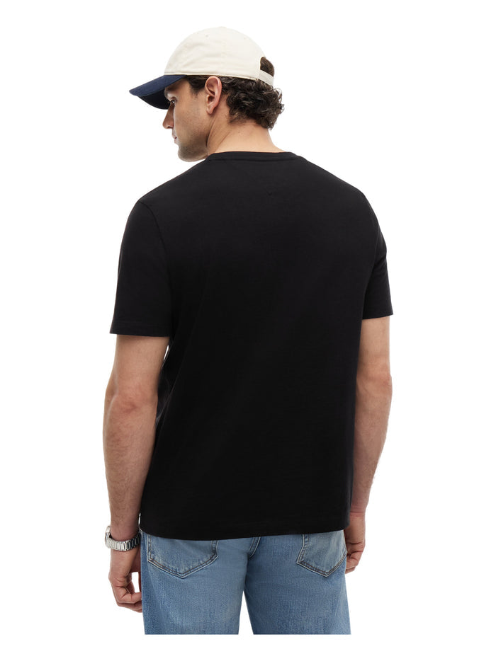 TOMMY HILFIGER Essential Reg Fit Solid Tee Black - image 5