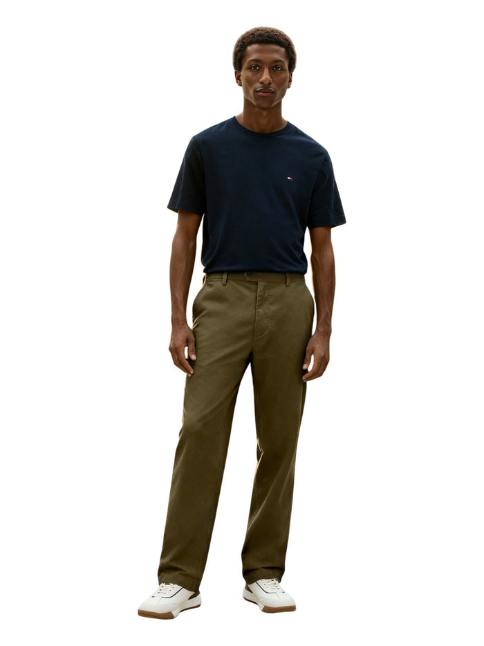TOMMY HILFIGER Essential Reg Fit Solid Tee Navy Blue - image 6