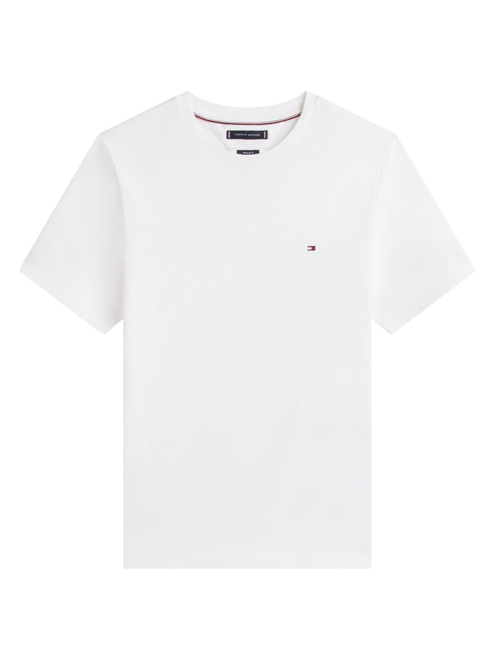 TOMMY HILFIGER Essential Reg Fit Solid Tee White