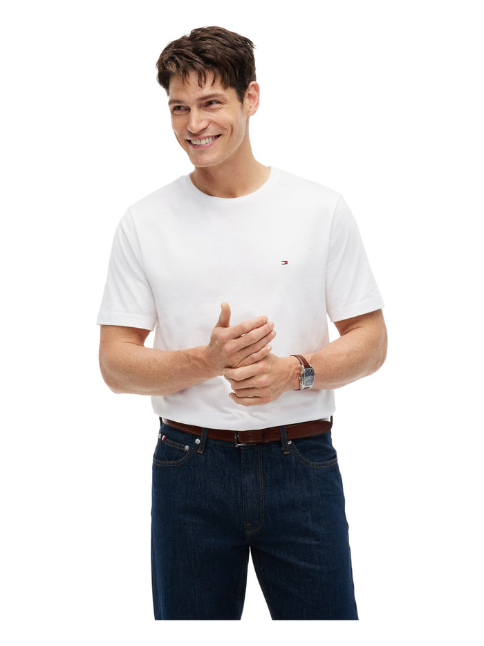 TOMMY HILFIGER Essential Reg Fit Solid Tee White - image 2