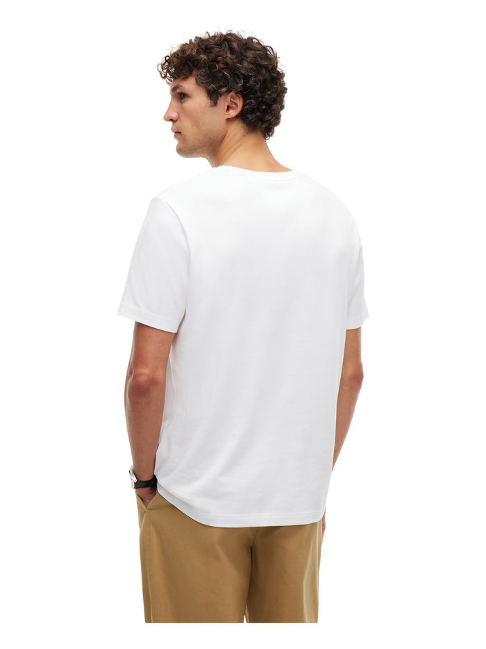 TOMMY HILFIGER Light Interlock Tee White - image 5