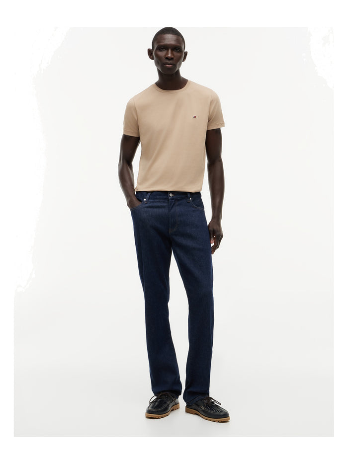 TOMMY HILFIGER Stretch Slim Fit Tee Batique Khaki - image 3