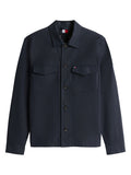 TOMMY HILFIGER Cotton Nylon Shirt Jacket Desert Sky