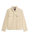 TOMMY HILFIGER Cotton Nylon Shirt Jacket Sandalwood