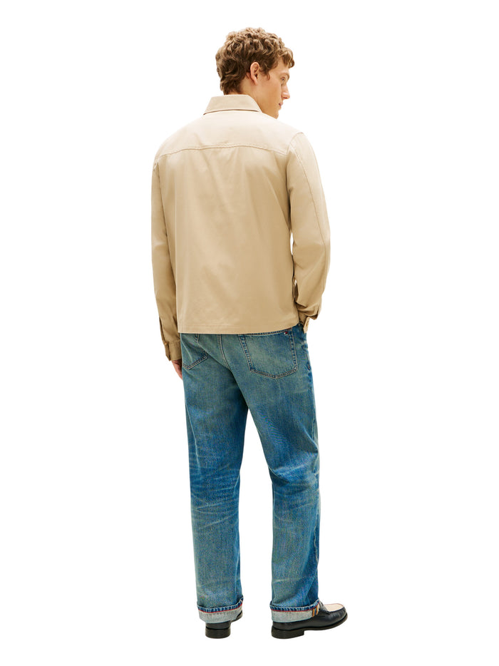 TOMMY HILFIGER Cotton Nylon Shirt Jacket Sandalwood - image 5