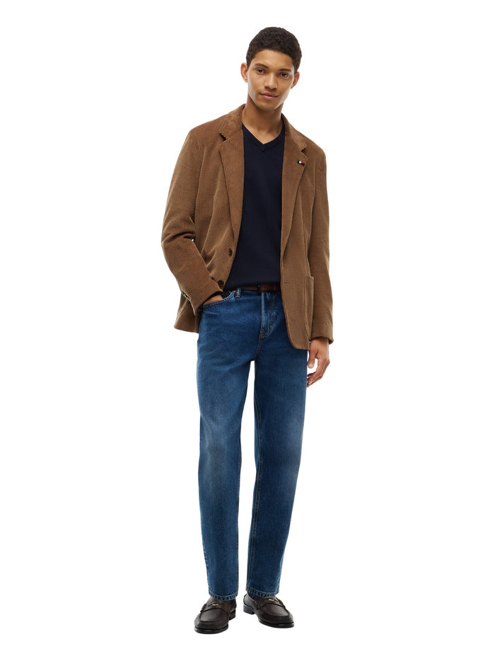 TOMMY HILFIGER Essential Cotton V Neck Desert Sky - image 3