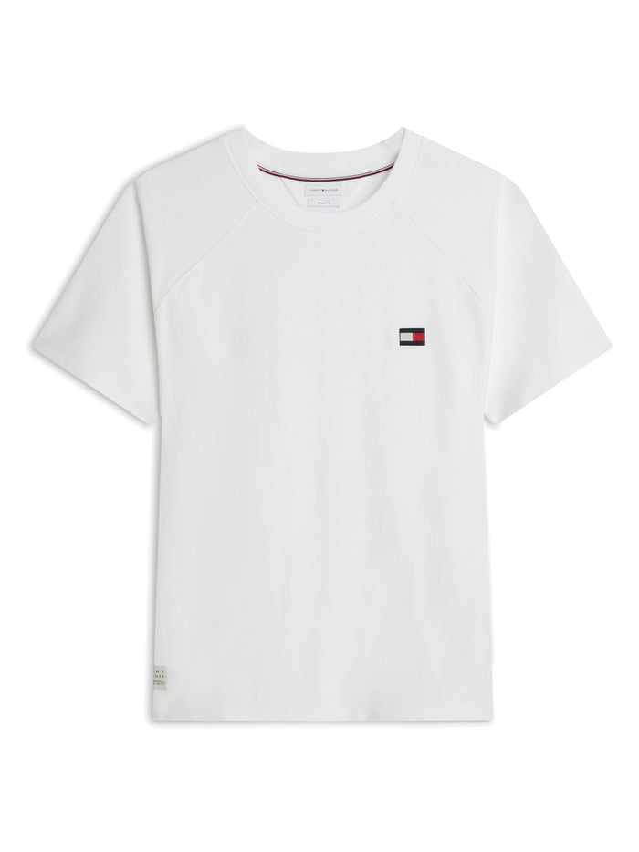 TOMMY HILFIGER Tommy Flag Elevated Tee White - image 6
