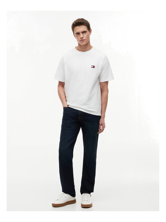 TOMMY HILFIGER Tommy Flag Elevated Tee White - image 3