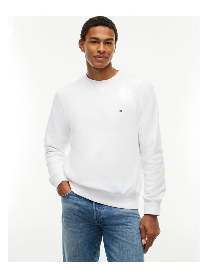 TOMMY HILFIGER Essential Fleece Crewneck White - image 2