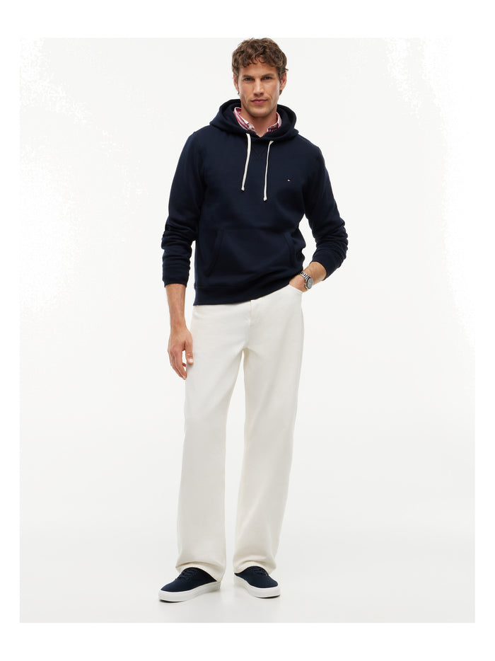 TOMMY HILFIGER Essential Fleece Hoody Navy Blue - image 3