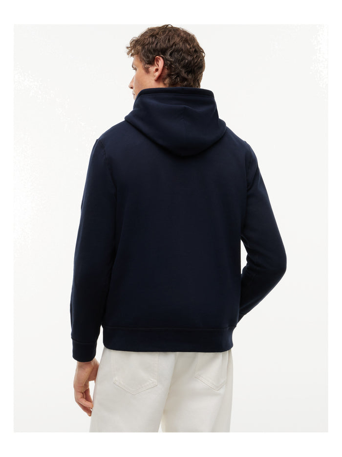 TOMMY HILFIGER Essential Fleece Hoody Navy Blue - image 5