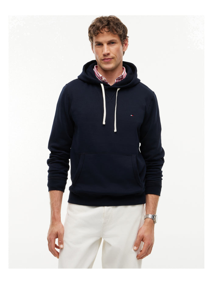TOMMY HILFIGER Essential Fleece Hoody Navy Blue - image 8