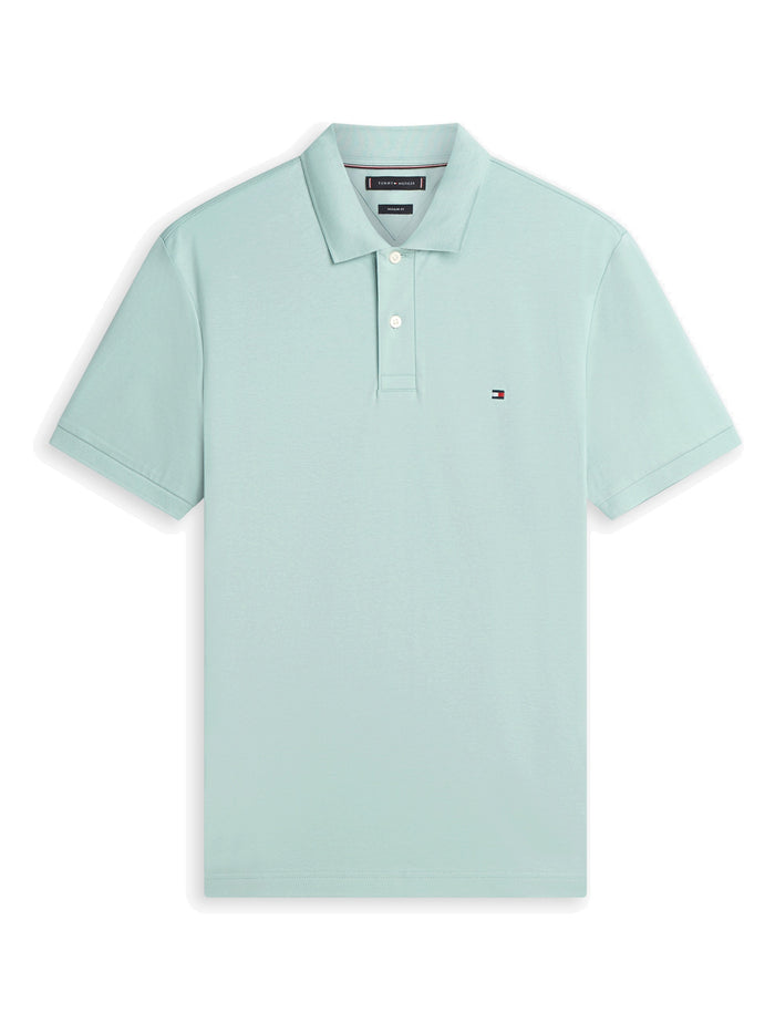 TOMMY HILFIGER Liquid Cotton Reg Seasonal Polo Crushed Mint